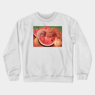 Coconuts by Frida Kahlo Crewneck Sweatshirt